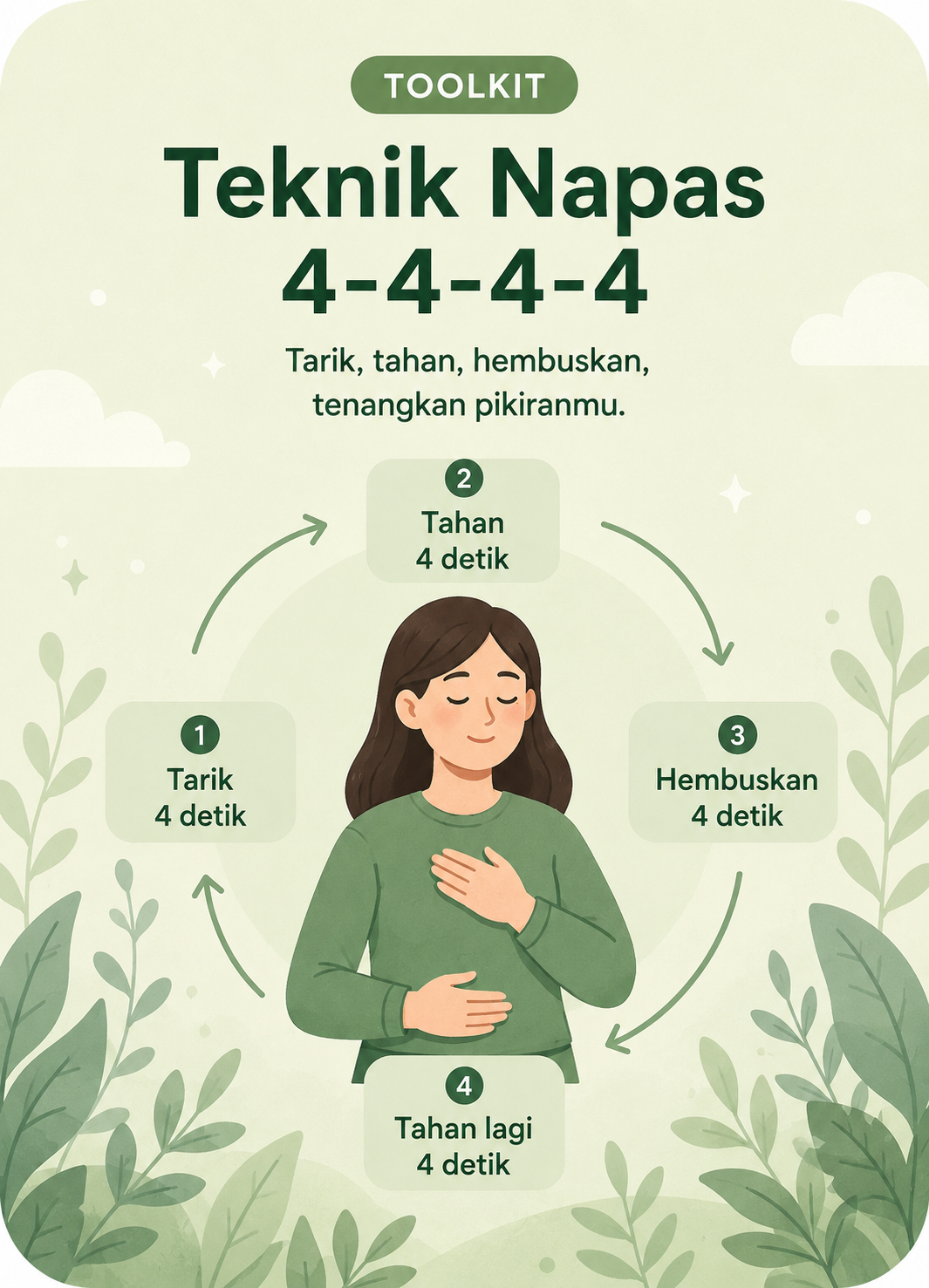 Teknik Napas 4-4-4-4
